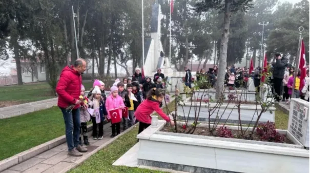 ÖĞRENCİLER HAVA ŞEHİTLİĞİNİ ZİYARET ETTİ