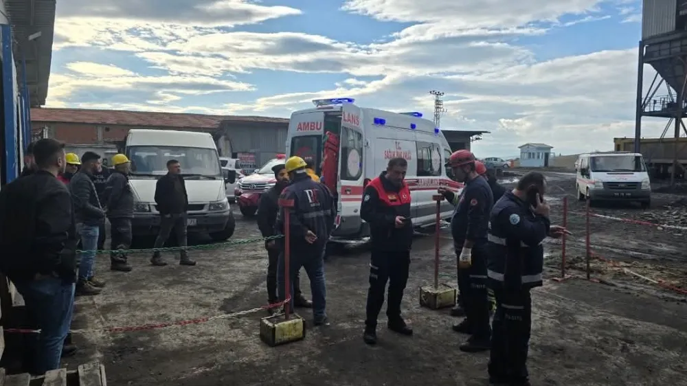 Kömür Madeninde Göçük. 1 İşçi Yaralandı