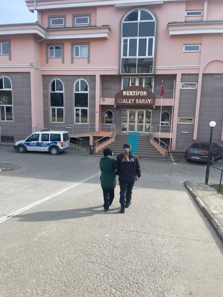 HIRSIZLIK YAPAN KADIN TUTUKLANDI 