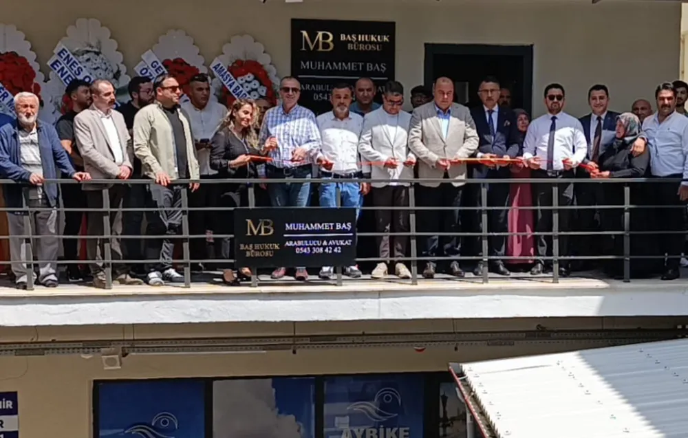 BAŞ HUKUK BÜROSU AÇILIŞ TÖRENİ YAPILDI