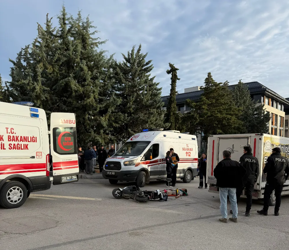 Trafik Kazası; İki Yaralı